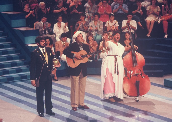 Il trio a Buona Domenica